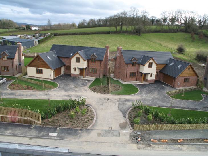 Guilsfield NewBuilds progress shot